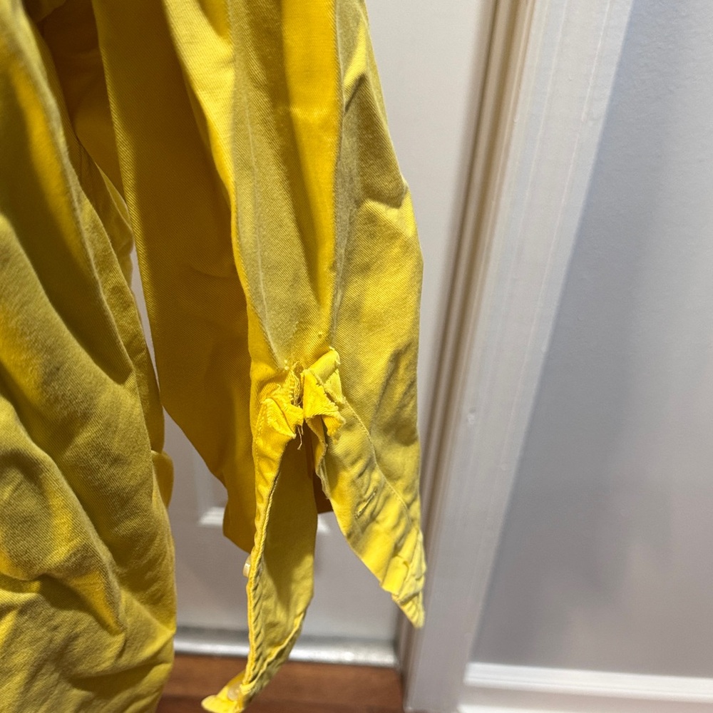 Polo by Ralph Lauren Yellow Shirt Jacket - Picture 3 of 5